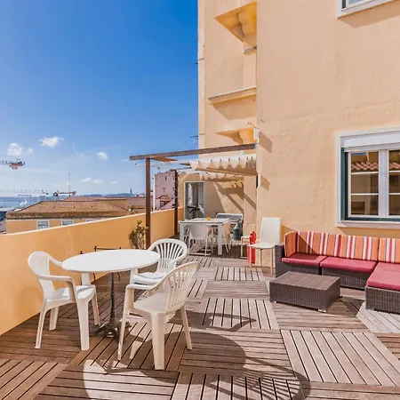 70m2 Tagus River Terrace In Alfama By Lovelystay * Lisbon