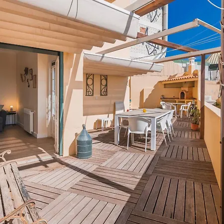 70m2 Tagus River Terrace In Alfama By Lovelystay Apartment